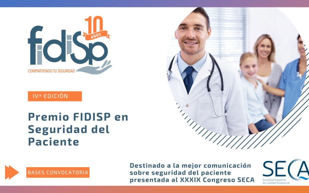 Premi FIDISP en Seguretat del Pacient